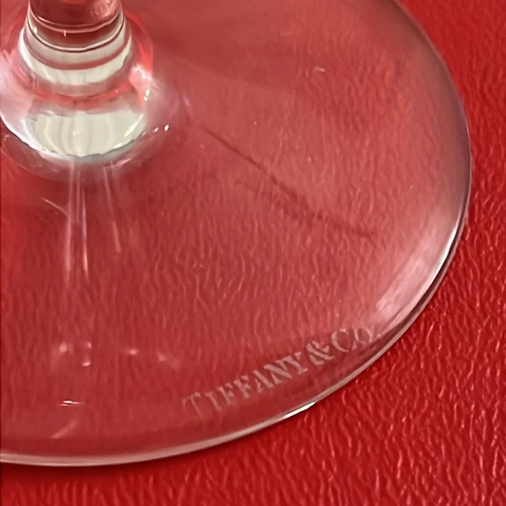 Tiffany & Co Crystal CLASSIC Home Essentials Champagne 9.60”H